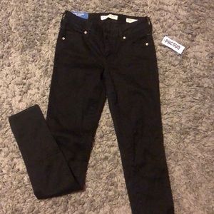 PacSun/Bullhead Low-Rise Black Skinny Jeans